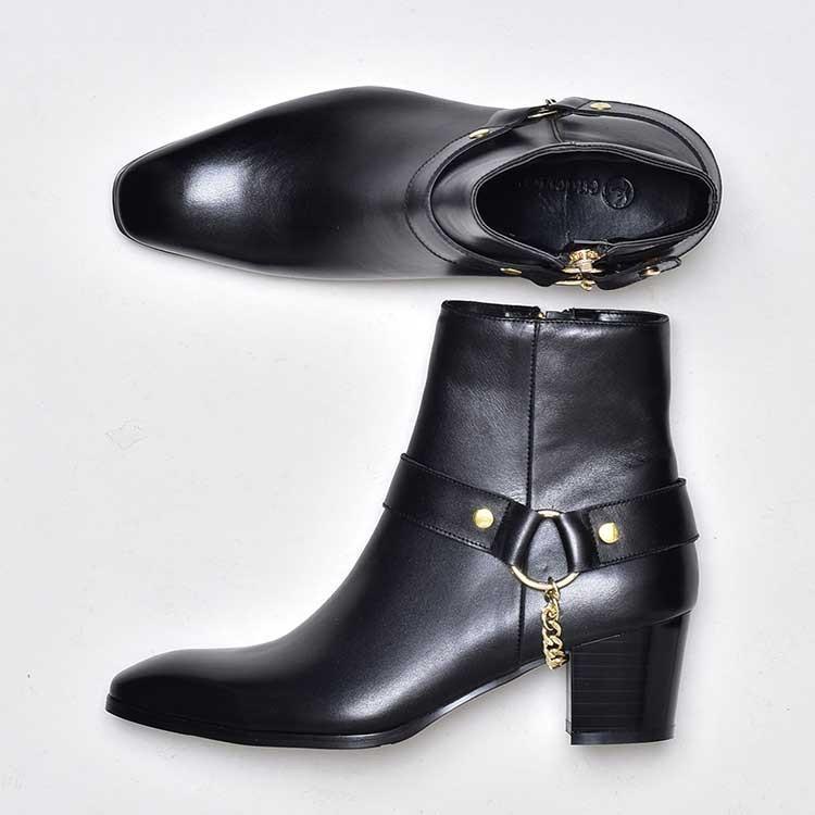 リングブーツ メンズ 靴 革靴 本革 ヒールブーツ ブランド Endevice エンデヴァイス おしゃれ Elb660 1 Cpz スニーカー ビジネスシューズ 革靴 An 通販 Yahoo ショッピング