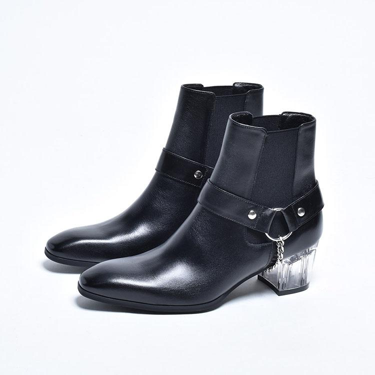 39 セリーヌ 25センチ ショートブーツ エンジニアブーツ レザー 本革