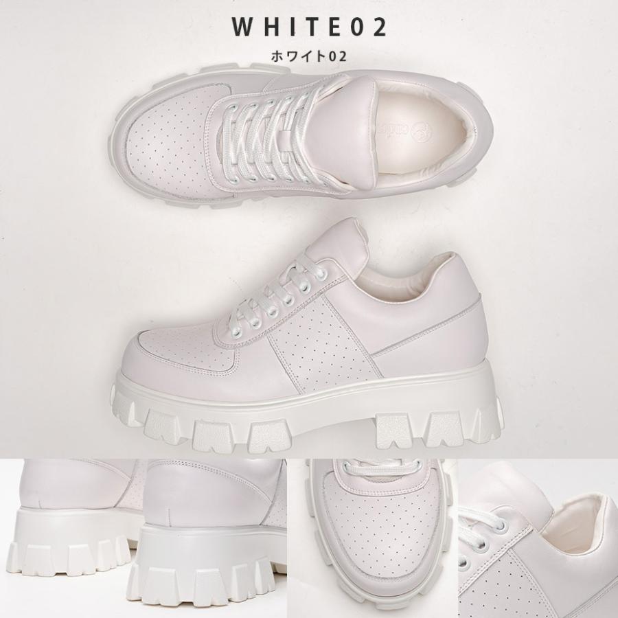 endevice（エンデヴァイス） スニーカー メンズ 靴 厚底スニーカー 黒