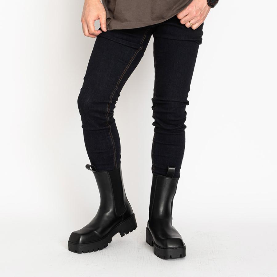 endevice サイドゴアブーツ メンズ ショートブーツ ブランド