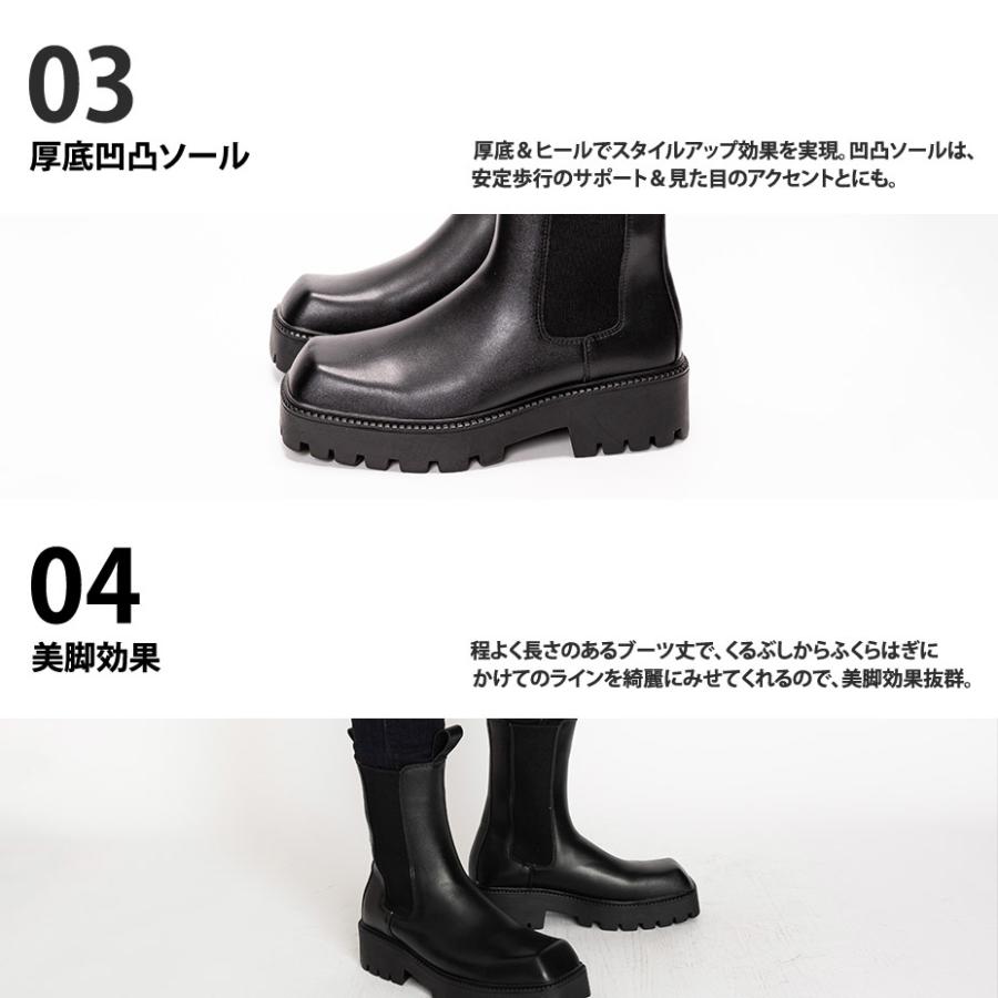 endevice サイドゴアブーツ メンズ ショートブーツ ブランド