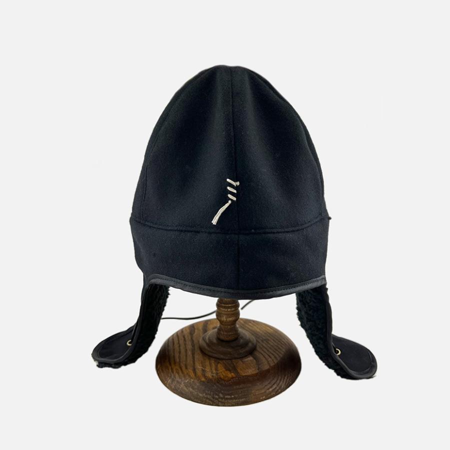 HUNTISM ボンバーキャップ ニットキャップ メンズ 帽子 ブランド