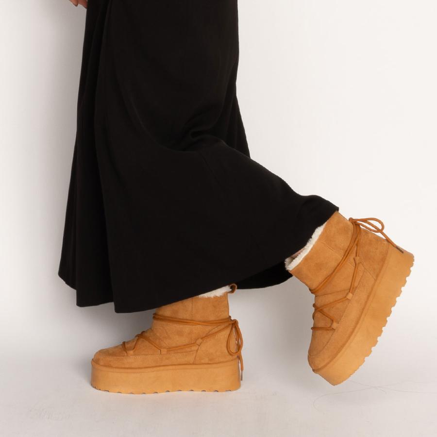 ムートンブーツ ブラック ショート SALE】モノグラムパーツショートムートンブーツRANDA公式サイト