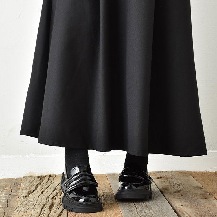 厚底ローファー レディース ローファー ヒール ドライビングシューズ