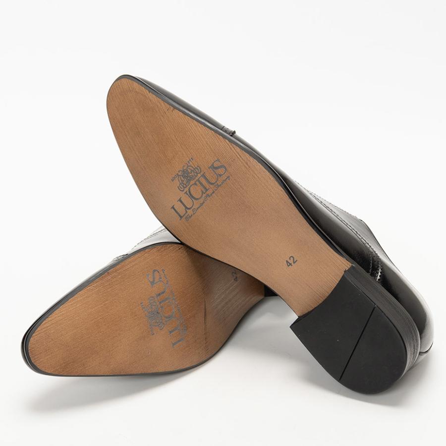 LUCIUS（ルシウス） ビジネスシューズ 本革 メンズ ドレスシューズ