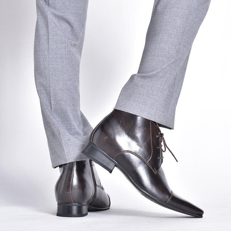 シークレットブーツ メンズ シークレットシューズ ビジネスブーツ タキシード 結婚式 Mpb1901 5 H Cpz ブーツ ビジネスシューズ 革靴 An 通販 Yahoo ショッピング
