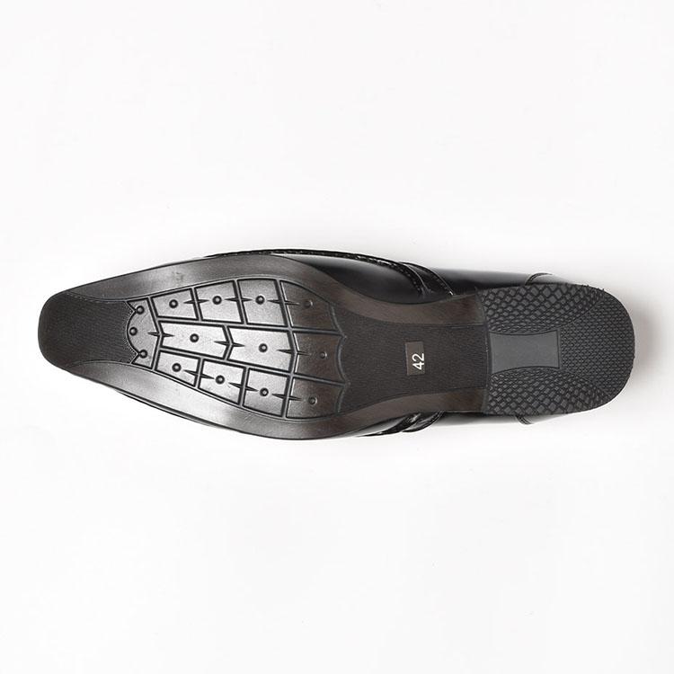 エムビー　ドレススリッポン スクエアトゥ　本革 スムースレザー　M トレンドもコスパもクオリティもONOFF兼用も歩き心地も全部