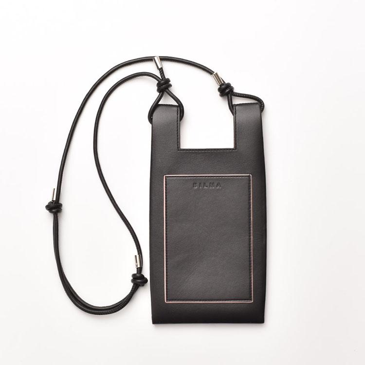 シルナミコロブラック ショルダーバッグ SILNA