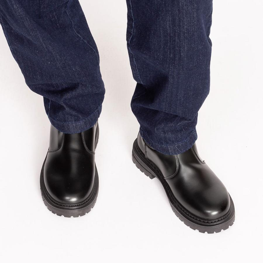 SVEC（シュベック） サイドゴアブーツ メンズ ショートブーツ