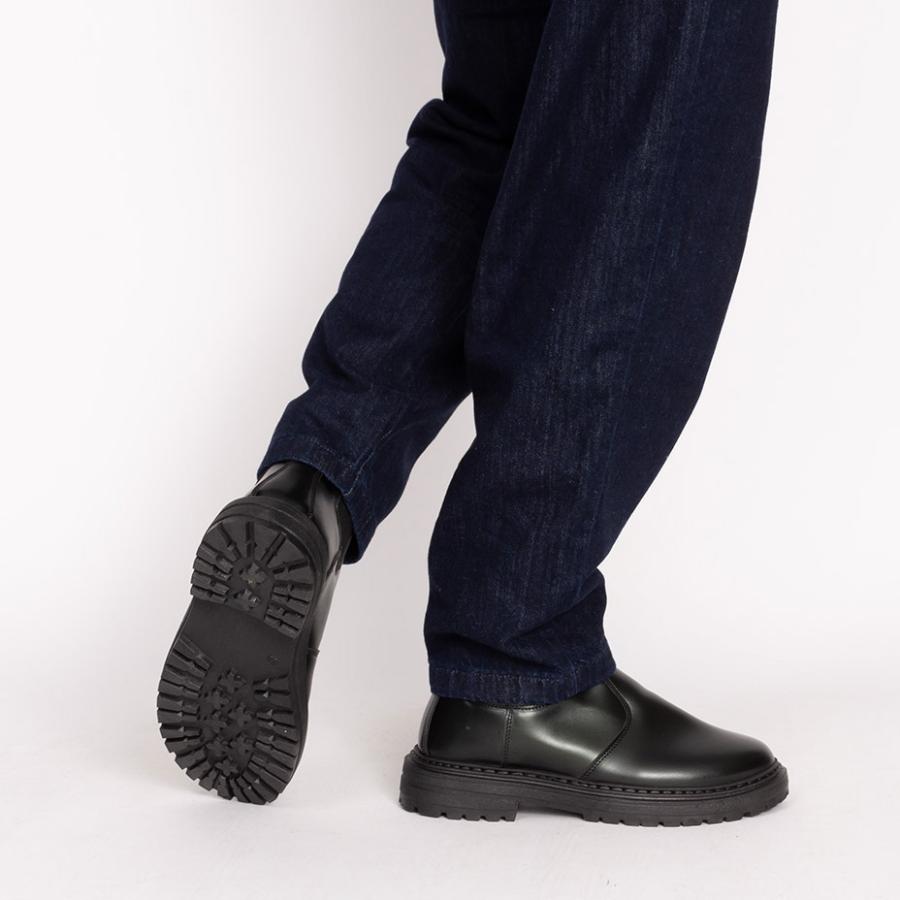 SVEC（シュベック） サイドゴアブーツ メンズ ショートブーツ