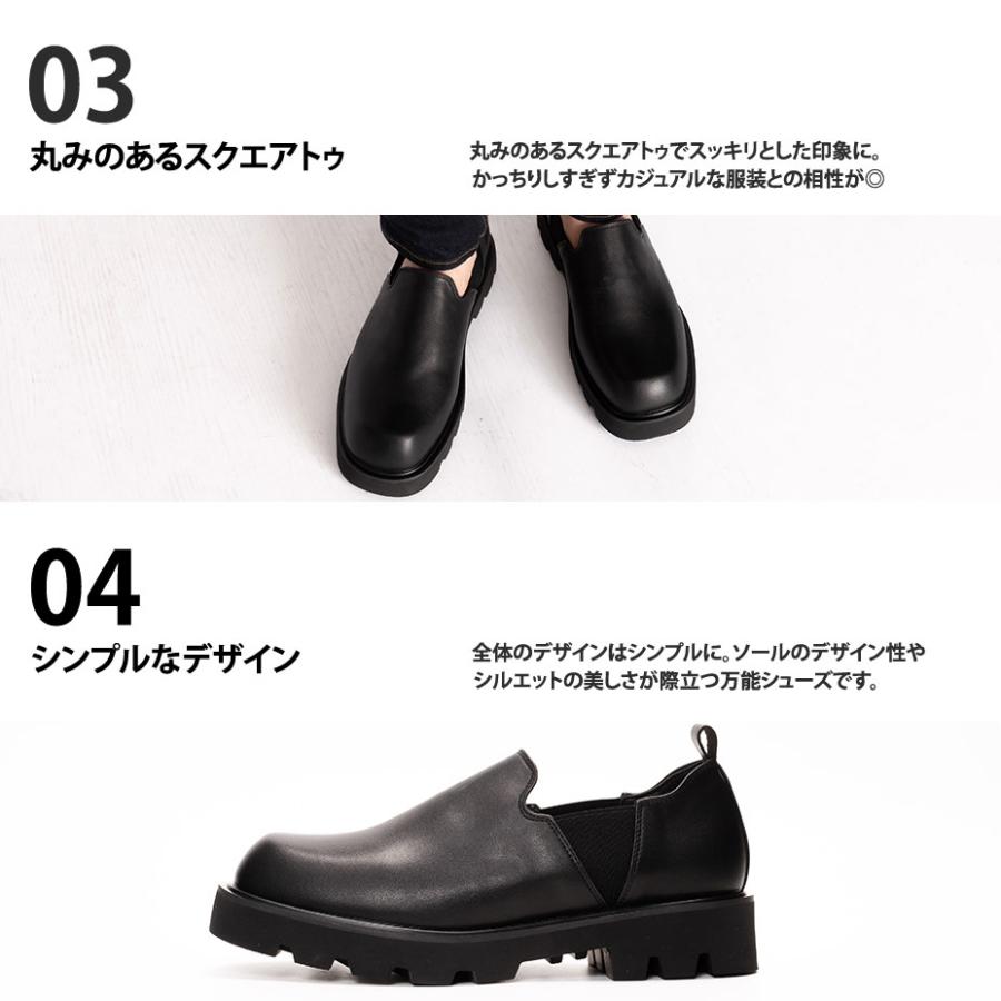 SVEC スリッポン メンズ メンズスリッポン 靴 革靴 紳士靴 厚底 SVEC スリッポン メンズ メンズスリッポン 靴 革靴 紳士靴 厚底