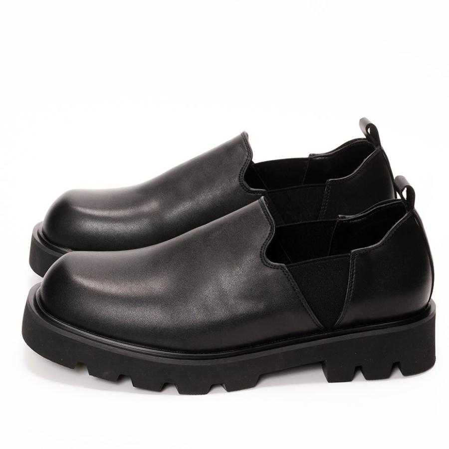 SVEC スリッポン メンズ メンズスリッポン 靴 革靴 紳士靴 厚底