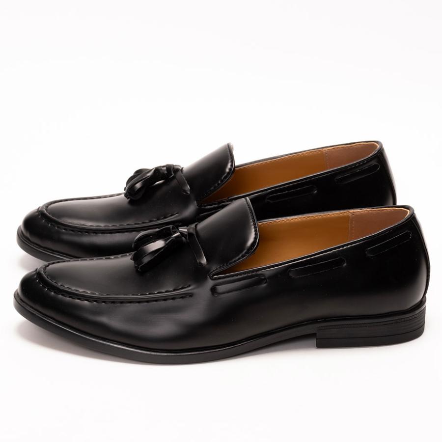 SVEC タッセルローファー メンズ ローファー 革靴 ドライビング