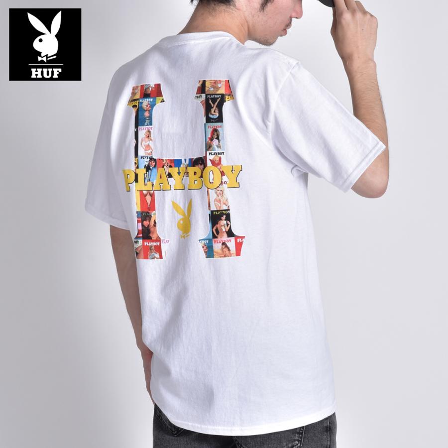 Huf Playboy コラボ Tシャツ メンズ ブランド ハフ プレイボーイ 半袖 おしゃれ Ts スニーカー サンダル メンズ 靴 An 通販 Yahoo ショッピング