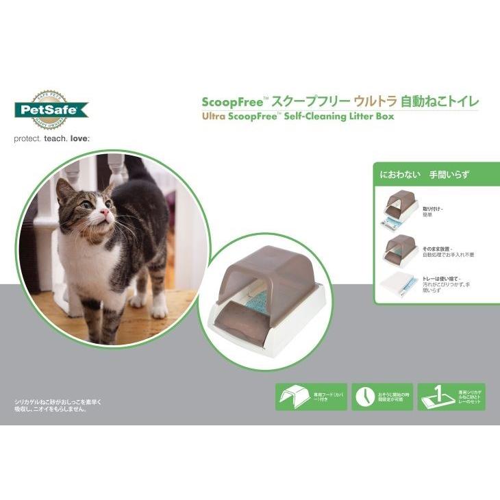 Petsafe スクープフリー 猫 トイレ 自動 ペットセーフ スクープ フリー ウルトラ トイレシート 大型 カバー おしゃれ シリカ あのーる ぽー ヤフー店 通販 Yahoo ショッピング