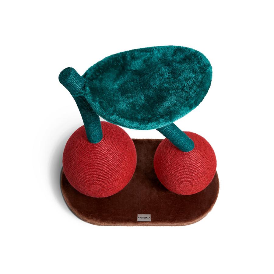 サクランボ型 キャットツリー 猫 キャットタワー 爪とぎ 丈夫