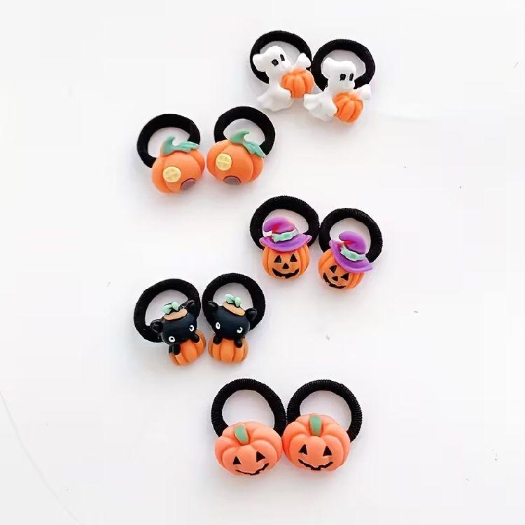 ハロウィンパッチンピン☆ヘアゴムセット b-b04-_1.jpg