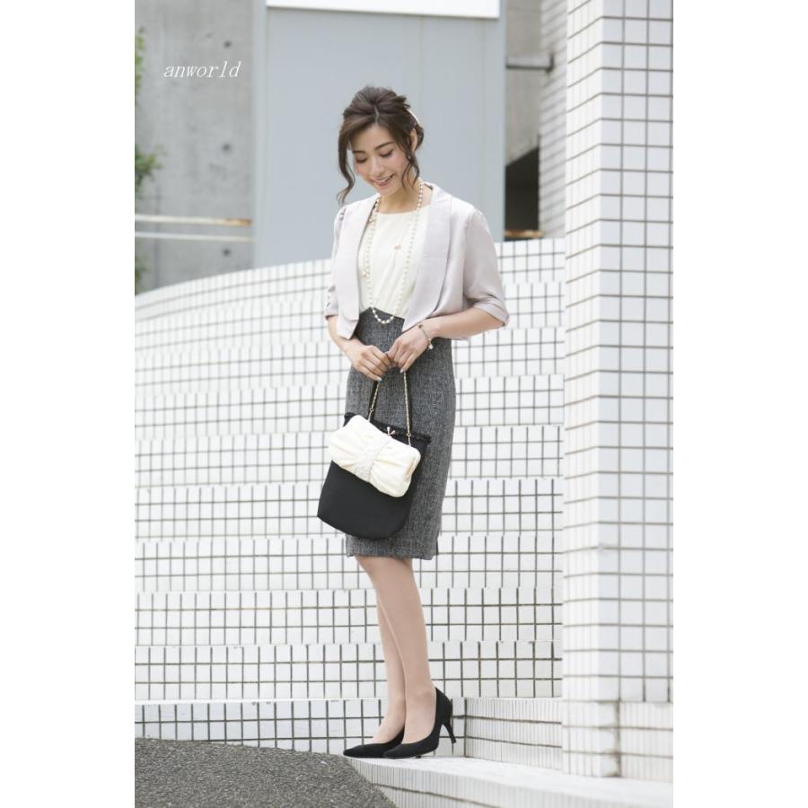 サブバッグ 入学式 卒業式 結婚式 パーティーバッグ ブラックフォーマル 折りたたみ トート 冠婚葬祭 大きめ バッグ フォーマルバッグ 黒 通勤 フォーマル 春 夏 | ブランド登録なし | 14