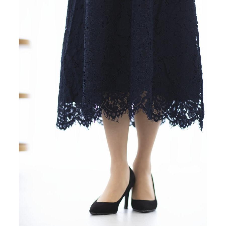 パーティードレス 結婚式 ワンピース ドレス 親族 大きめ 袖あり ロング丈 ロング フォーマルドレス 大きいサイズ 春 夏 秋 冬 20代 30代 40代 50代 60代 | ブランド登録なし | 07