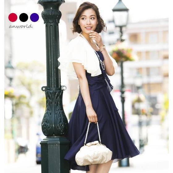 パーティードレス 結婚式 ワンピース ドレス 代 30代 大人 フレア お呼ばれ 二次会 披露宴 パーティ フォーマル インスタ映え 体型カバー 春 夏 Dress An250 Subbag Anplus 通販 Yahoo ショッピング