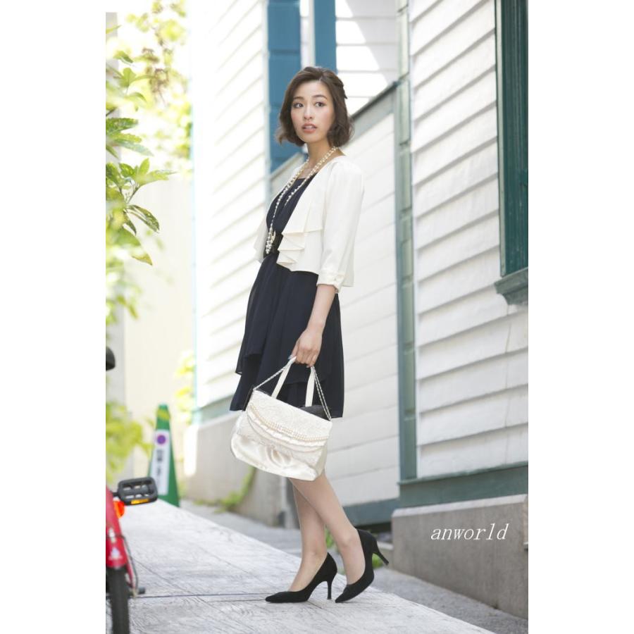 パーティードレス 大きいサイズ 結婚式 ワンピース ドレス  二次会 お呼ばれ フォーマル 体型カバー 20代 30代 40代 春 夏 | ブランド登録なし | 05