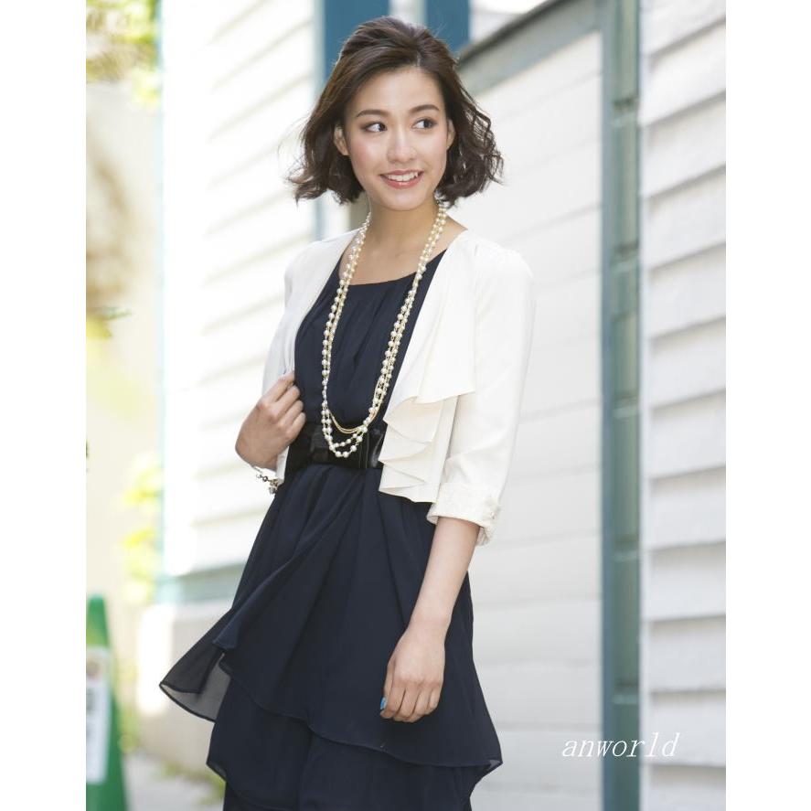 パーティードレス 大きいサイズ 結婚式 ワンピース ドレス  二次会 お呼ばれ フォーマル 体型カバー 20代 30代 40代 春 夏 | ブランド登録なし | 06