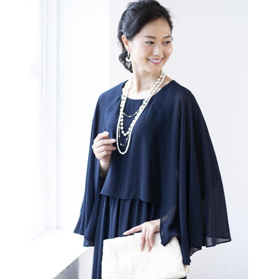 パーティードレス 結婚式 ワンピース ドレス 親族 大きめ 袖あり ロング丈 ロング フォーマルドレス 大きいサイズ 春 夏 秋 冬 20代 30代 40代 50代 60代 | ブランド登録なし | 07