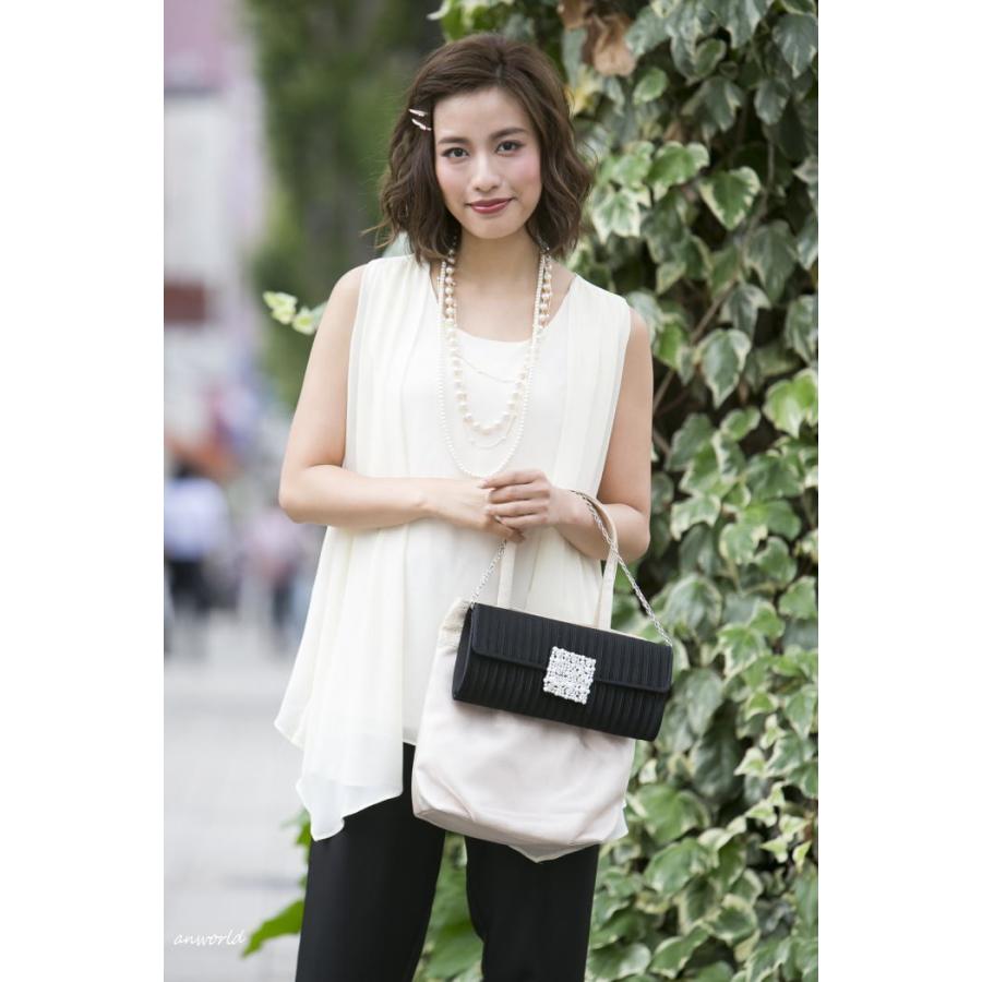 パーティーバッグ 大きめ サブバッグ 結婚式 バッグ フォーマルバッグ 黒 通勤 レディース フォーマル 入学式 卒業式 20代 30代 40代 50代 60代 | ブランド登録なし | 07