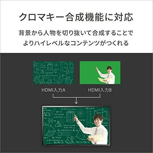 I-O DATA デュアルHDMIキャプチャー PC用 配信 HDMI映像切り替え クロマキー合成機能 PowerDelivery/USBバスパ USB Gen1 USB3 約0 7m