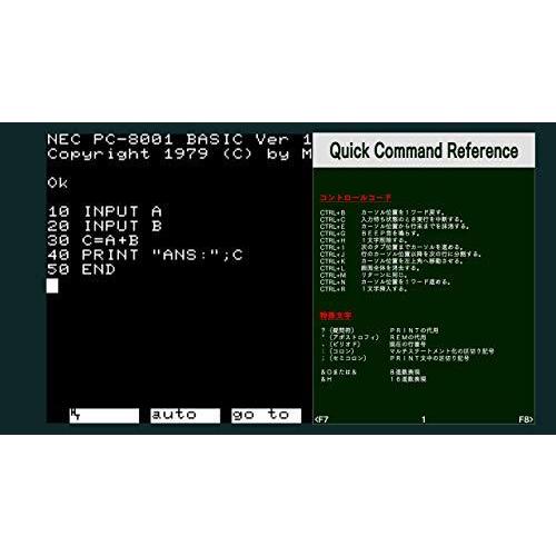 【パソコンミニ】PasocomMini PC-8001 PCGセット　8ビットレトロパソコンを手のひらサイズで再現 PC PasocomMini mm 突起物含まず MicroUSB TypeB