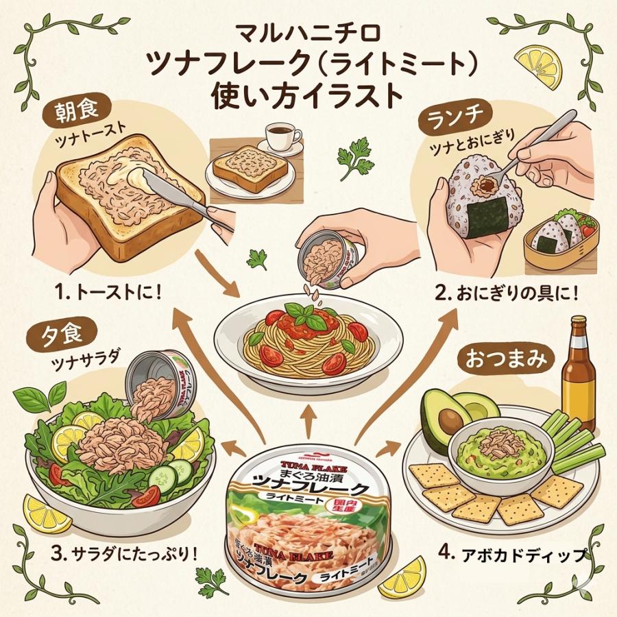 ツナ缶　54缶　マルハニチロ　ツナフレークまぐろ油漬　ライトミート umios ツナ 缶詰 マルハニチロ ツナフレーク ライトミート まぐろ油漬