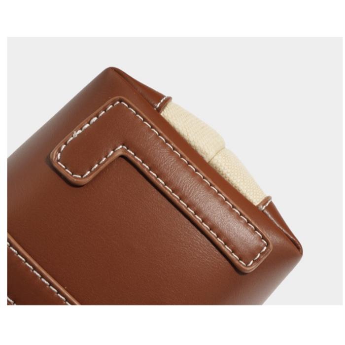 mirohiroページ❗ショルダーバッグ　ブラウン レザーショルダーバッグ G-- COCOA （ダークブラウン） -MANGO