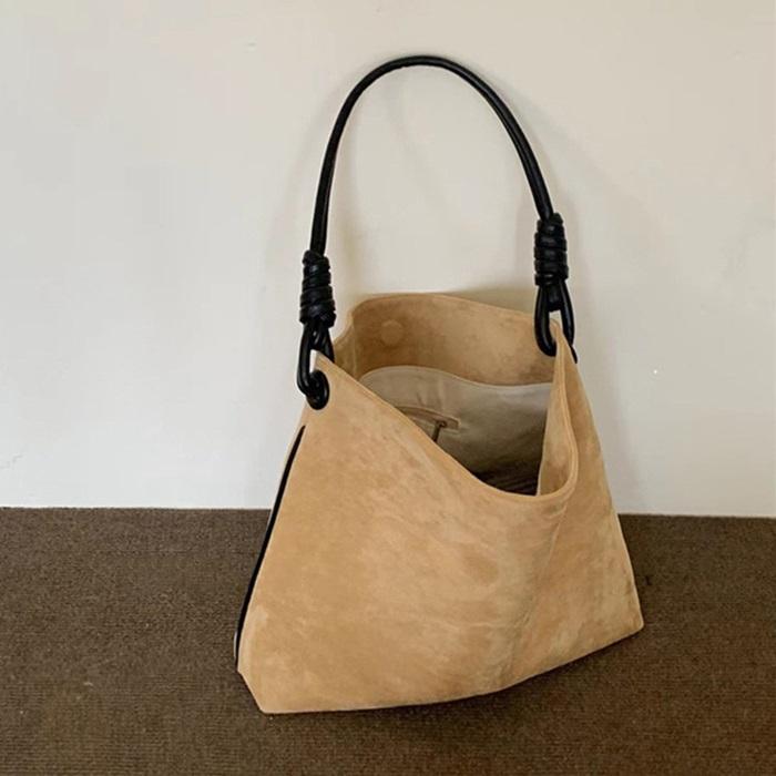 スエード ワンショルダートートバッグ : Violon - 通販 - Yahoo