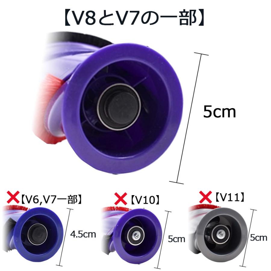 Dysonダイソン 回転ブラシ ダイレクトドライブクリーナーヘッド用 互換