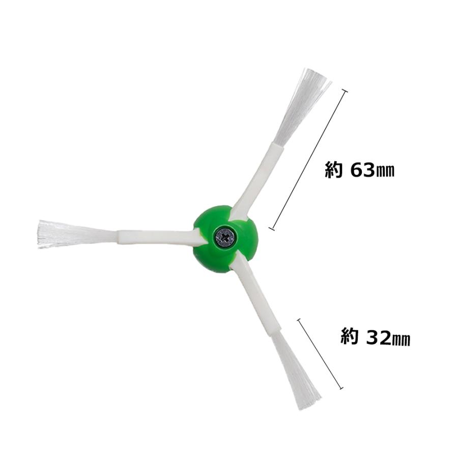 ルンバe5 / j7 j7+ i7 i7+ i5+ i3 i3+ i2用 エッジクリーニングブラシ