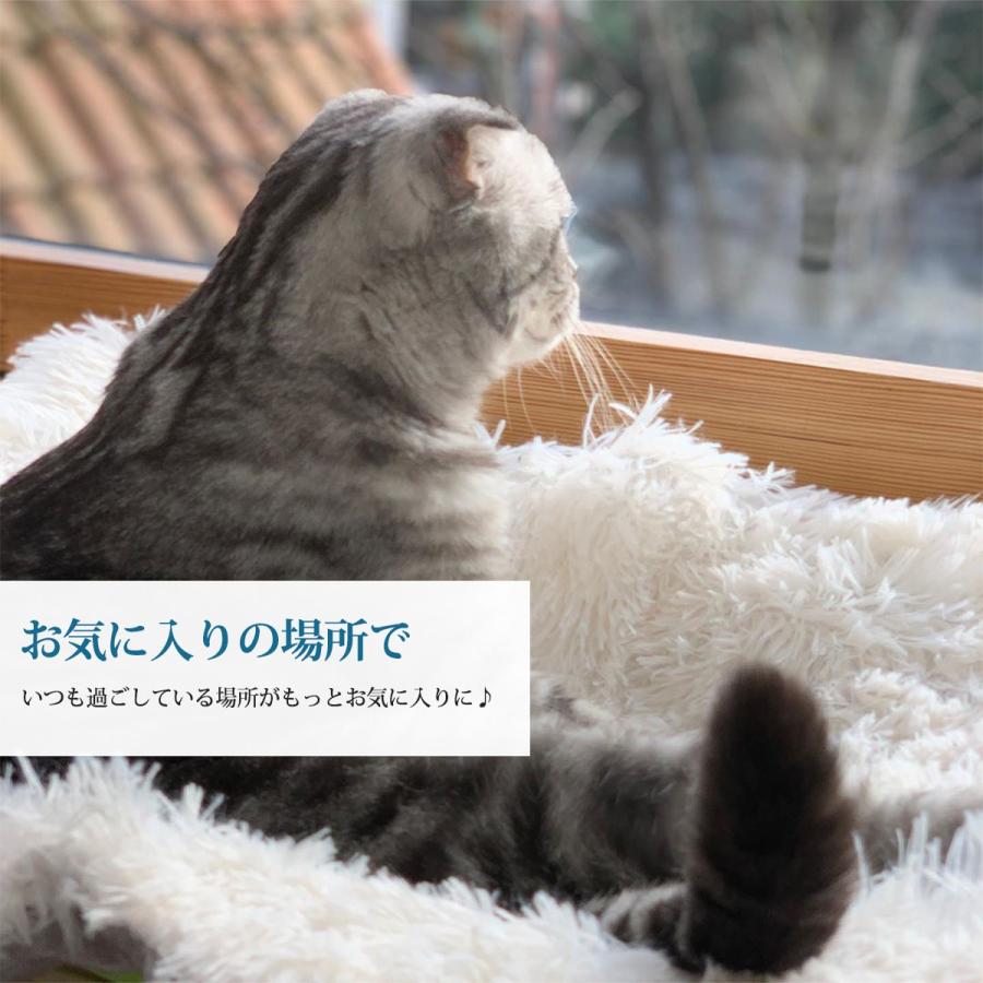 ふわもふ猫ベッド Anschlussオリジナル 猫用ベッド 猫クッション 猫 ベッド おしゃれ 暖かい ふかふか ネコクッション キャットベッド ネコベット 夏冬用 4claws01 Anschluss 通販 Yahoo ショッピング