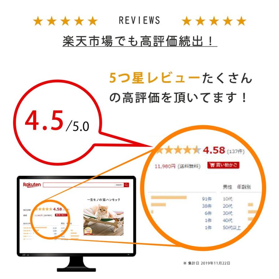 ランキング１位獲得 Catoneer 一生モノの猫ハンモックベッド 猫用ハンモックベット 猫 ベッド  おしゃれ 快適な猫ハンモック   洗える  夏冬 |  | 03