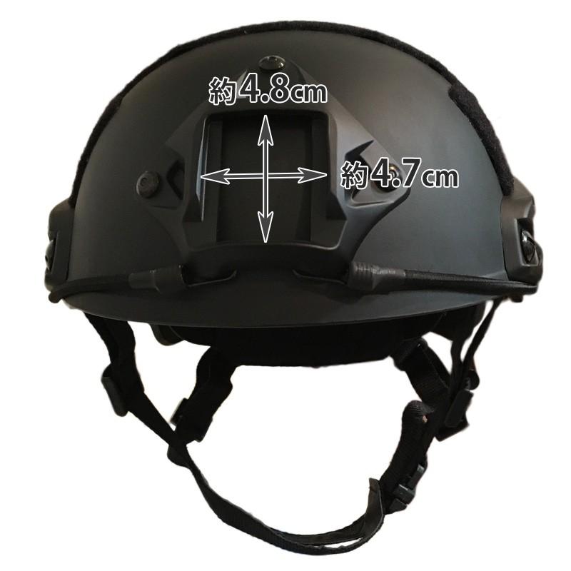 特殊部隊愛用のデザイン OPS-CORE FAST  STANDARDタイプ タクティカルヘルメット BK  サバゲー ヘルメット COMTAC ヘッドセット対応 米軍  PMC  装備｜anschluss｜05