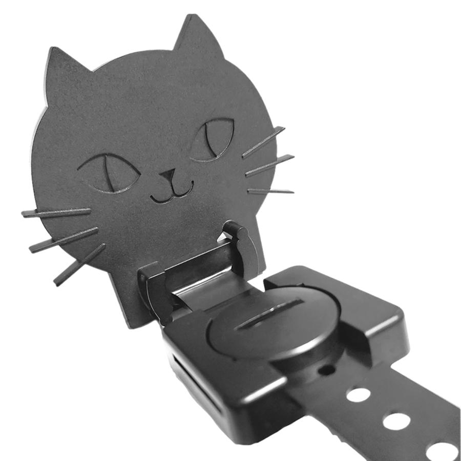 耐震にゃんこ(2本入)耐震度6強 家具転倒防止リンクストッパー 猫