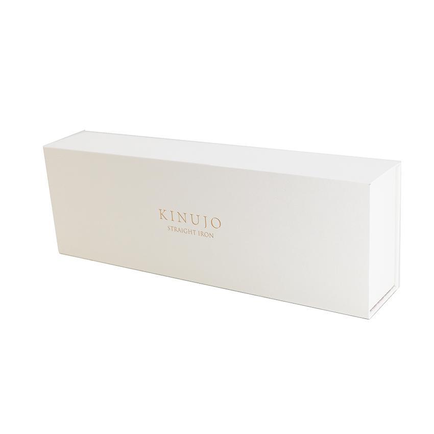 新品同様　絹女　ホワイト　KINUJOストレートアイロン　LM-225 KINUJO（絹女） ストレートアイロン ホワイト LM225 キヌージョ