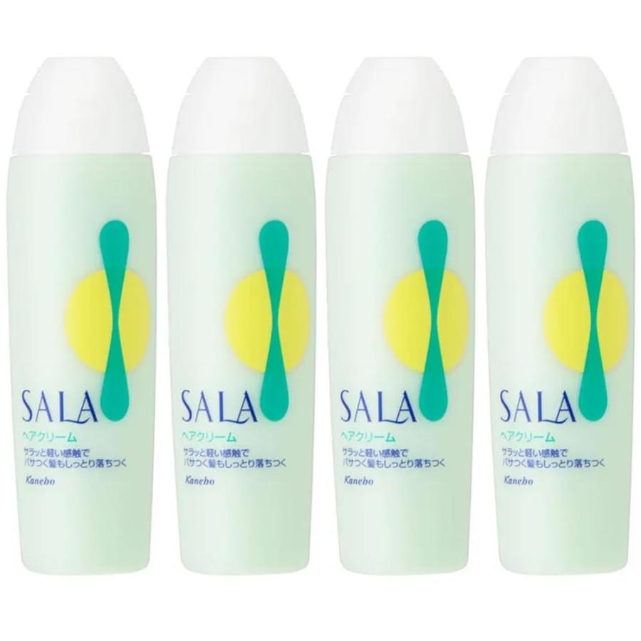 まとめ買い／4個セット】 サラ(SALA) ヘアクリーム 165ml パサつき