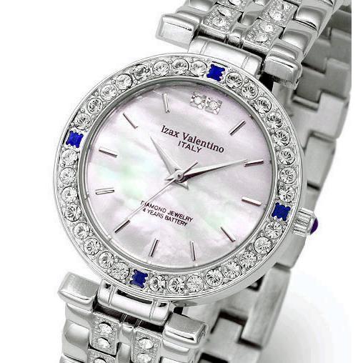 アイザック バレンチノ 腕時計 メンズ 3色 IVG 9100 正規品 天然ダイヤ