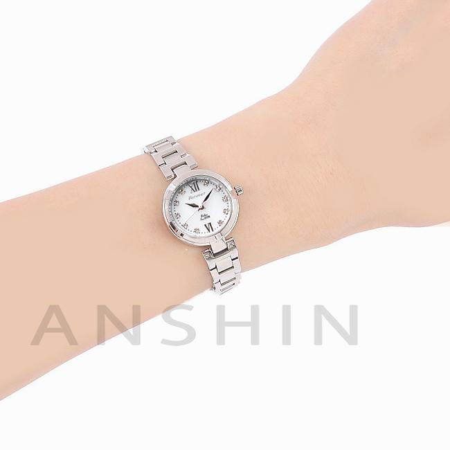 フォーエバー 腕時計 レディース FL1201 ソーラームーブメント 電池