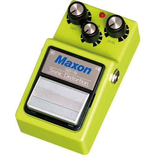 Maxon SD9 箱付き 黒ラベル Sonic Distortion Vintage 80年代