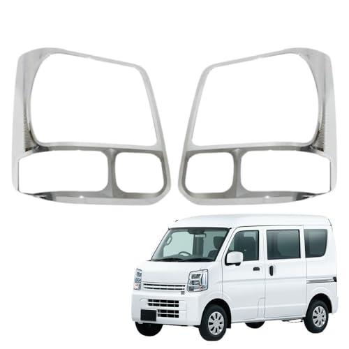 エブリイ DA17V DA17W ヘッドライトガーニッシュ カバーハロゲン車用 スズキ エブリイ DA17V DA17W ヘッドライトガーニッシュ カバー