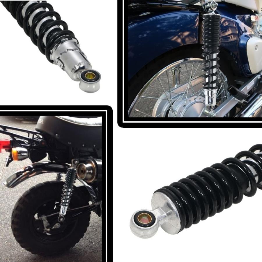 バイク用 310mm リアサスペンション リアショック 左右 セット 社外品