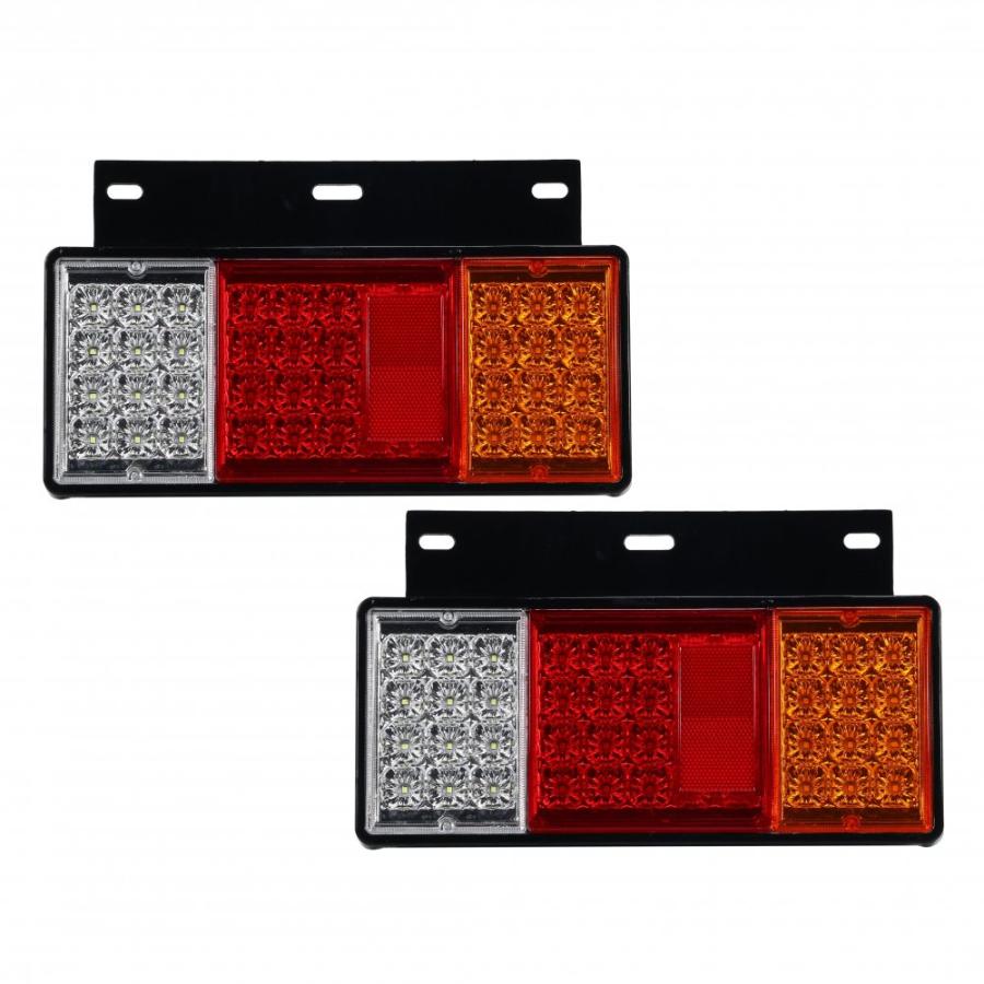 LED トラック テールランプ 88発 左右 2個 セット 汎用 12V 24V 兼用