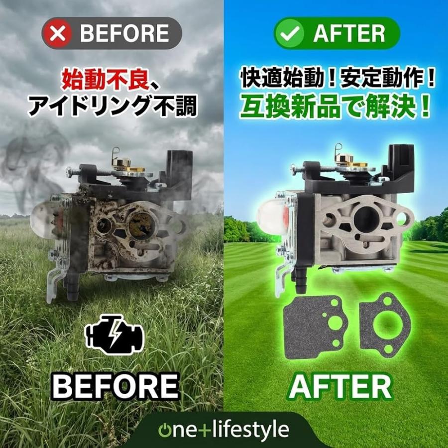 one+lifestyle SRE2620 SRE2720 RME2620 対応 キャブレター WYGタイプ
