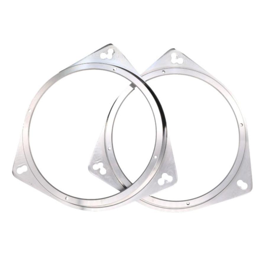アルミ製 インナーバッフル 左右セット 6.5インチ対応 内径148mm 厚み