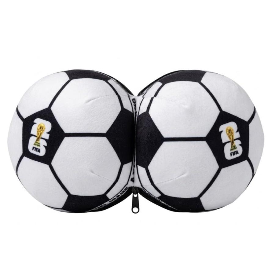 公式】フィファ ワールドカップ 2026 サッカーボール型 ネックピロー